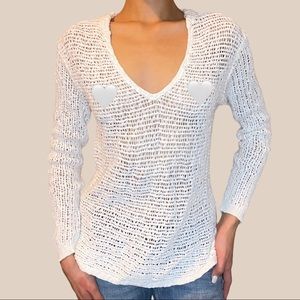 White Crochet Long Sleeve 🤍